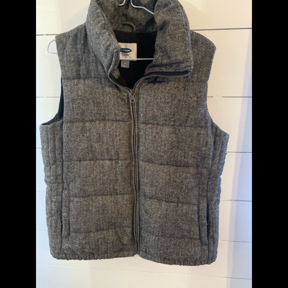 Quilted puffer vest